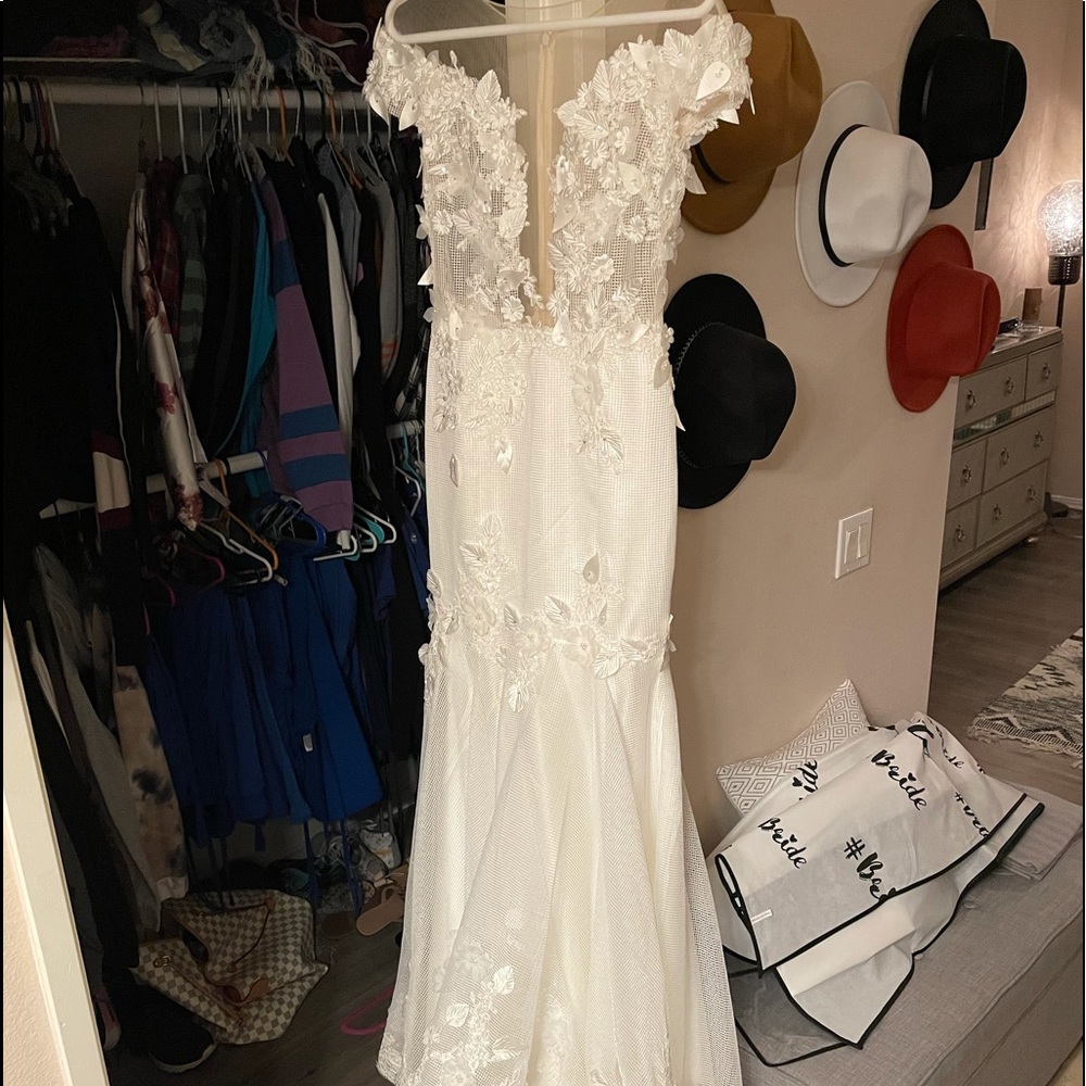 Beautiful wedding gown